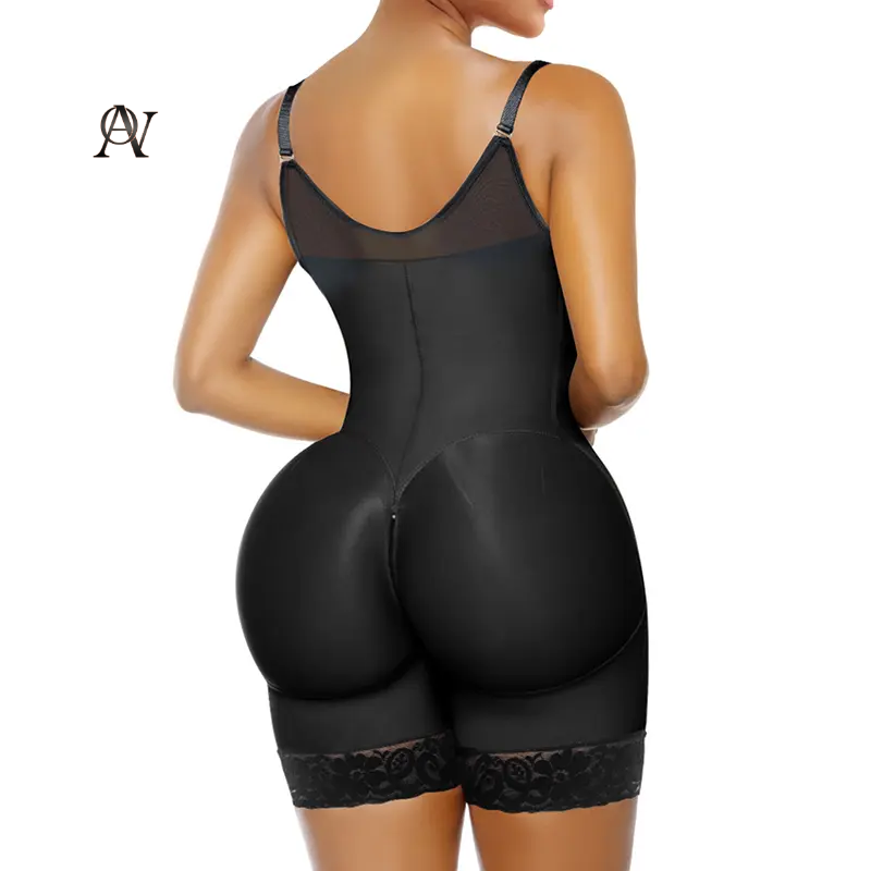 Women’S YIANNA Fajas Colombianas Shapewear Tummy Control Butt Lifter Shaper with Zipper Crotch Detachable Shoulder Strap Springstatements